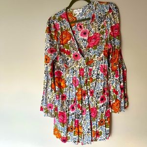 XIX palms mini dress. Size 3